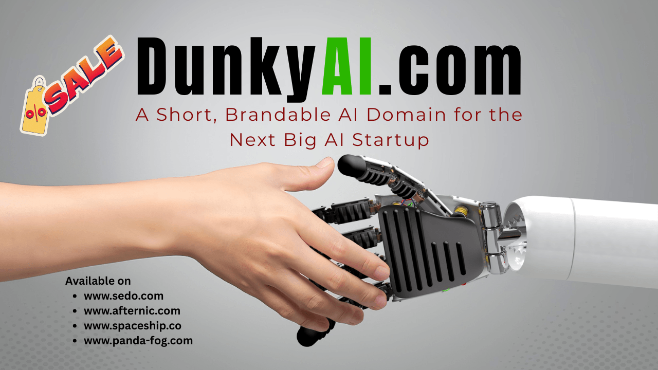 DunkyAI.com Is Now Available on Panda-Fog – A Brandable AI Domain for Your Next Startup