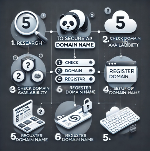 "5 Steps to Secure Your Ideal Domain Name on Panda-Fog.com"