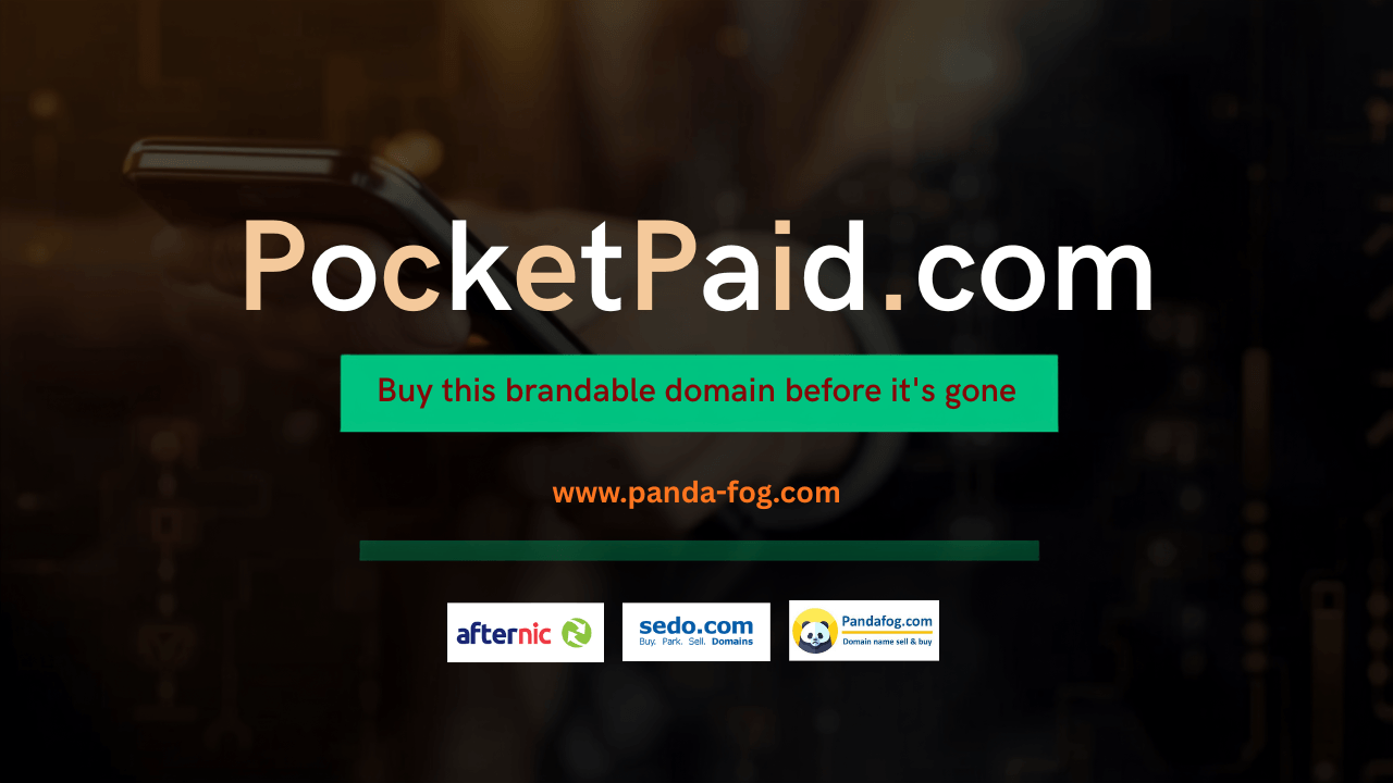 PocketPaid.com – Premium FinTech Domain for Sale | Secure the Future of Digital Payments