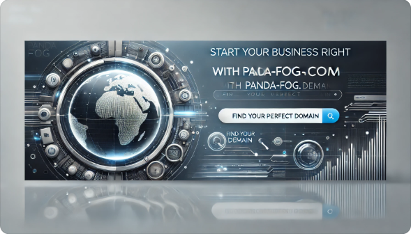 "Start Your Business Right: Choose Panda-Fog.com for Domain Names"
